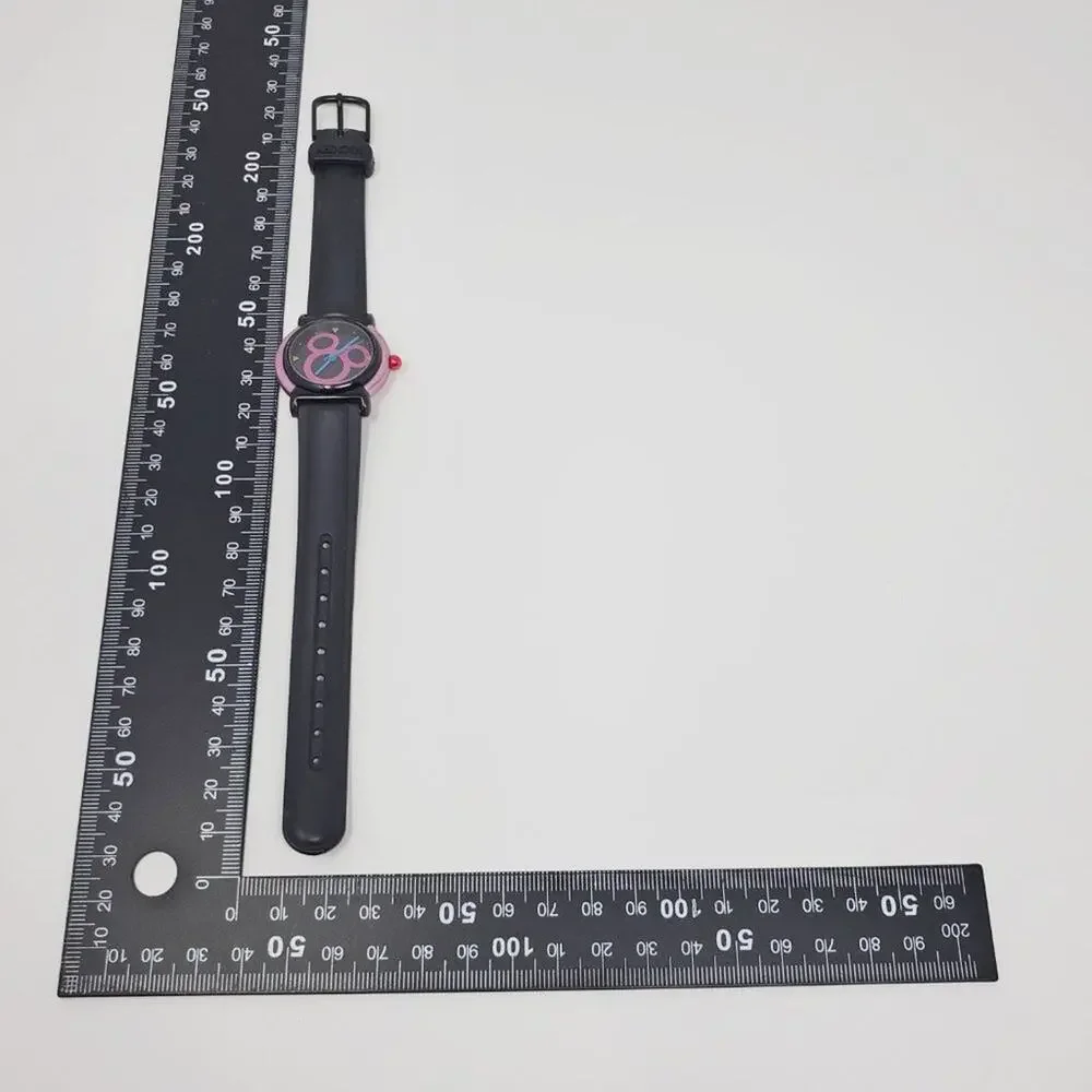 Rare Disney 90's Mickey Mouse Pink Y2K Watch H2F